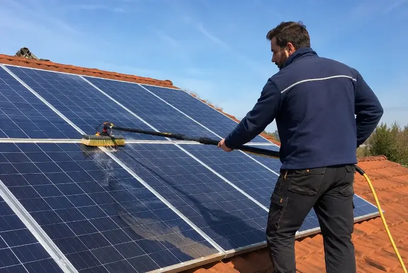 Nettoyage et entretien de panneaux solaires à Saint-André-lez-Lille
